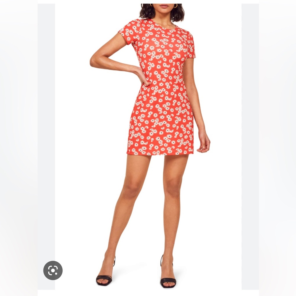 Reformation Inga dress Daisy print Size L